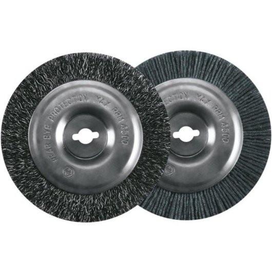 Cepillos de disco Einhell 3424115 Nylon y Acero Ø100mm 2 piezas