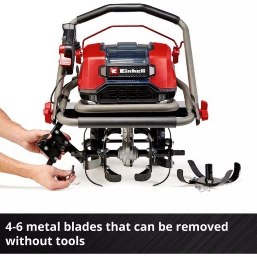 Minicoltivatore Elettrico Einhell GP-CR 36/45 36V 45 cm Nero