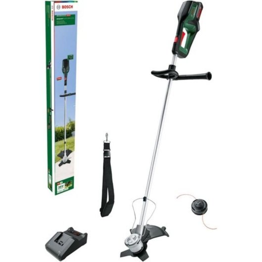 Cortabordes inalámbrico Bosch BrushCut 36 V, 33 cm, acero inoxidable