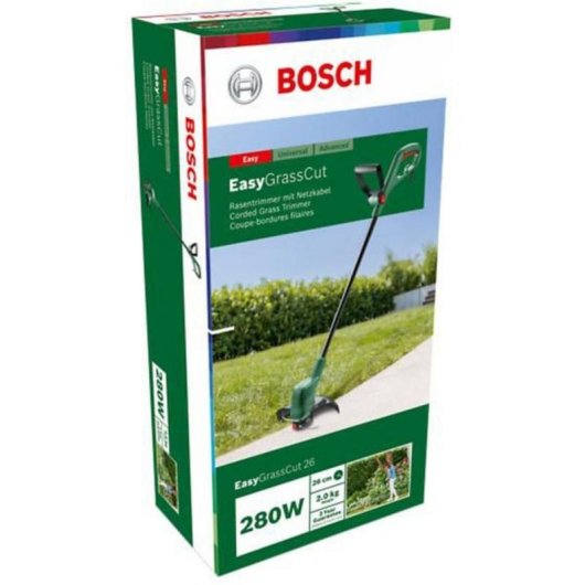 Kantenschneider Bosch EasyGrassCut 26 cm Nylonfaden D-Griff
