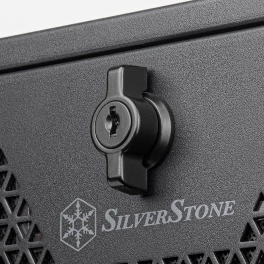 Servidor SilverStone SST-RM44 Rack 4U Negro USB-C Refrigeración líquida
