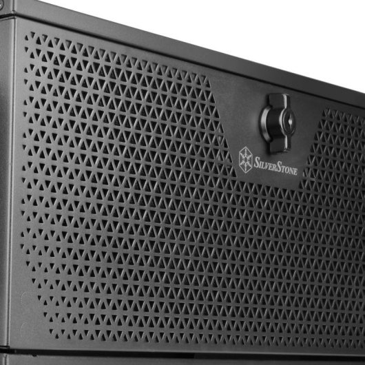 Servidor SilverStone SST-RM44 Rack 4U Negro USB-C Refrigeración líquida