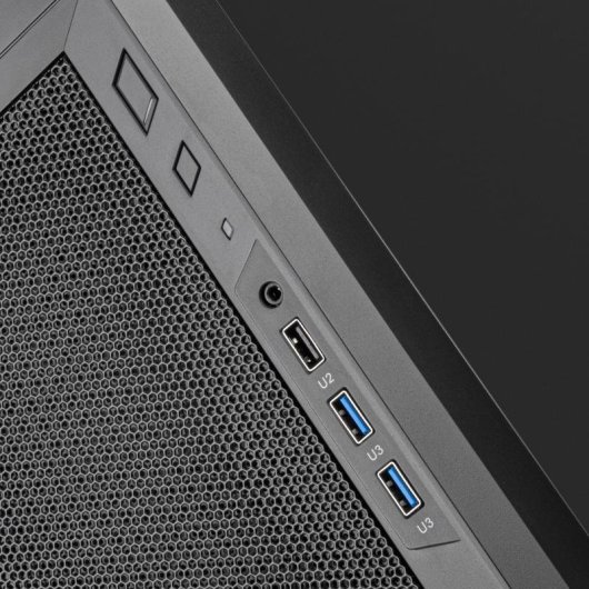 Caja PC Silverstone FARA 311 Micro-ATX Negra con Panel Frontal en Malla