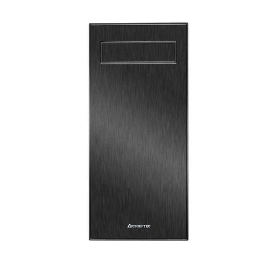 Caisse PC Chieftec AL-02B-TG-OP Torre Noir ATX Verre Trempé