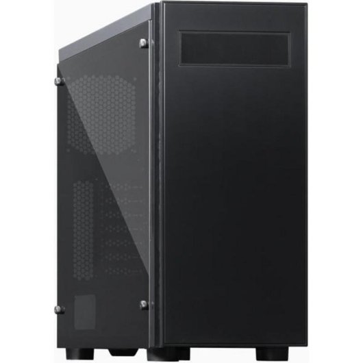 Caisse PC Chieftec AL-02B-TG-OP Torre Noir ATX Verre Trempé