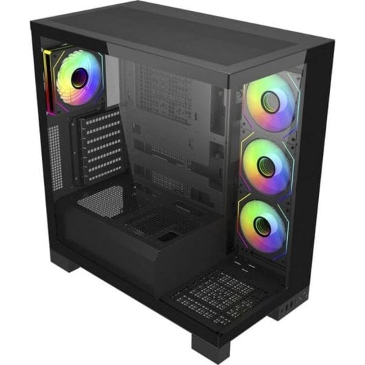 Caja PC FSP M540 Dual Glass Negro Midi Tower ATX/mATX/Mini-ITX