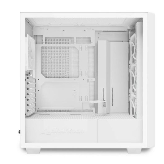 Caja PC Sharkoon REBEL C70G RGB Full Tower Blanca Madera