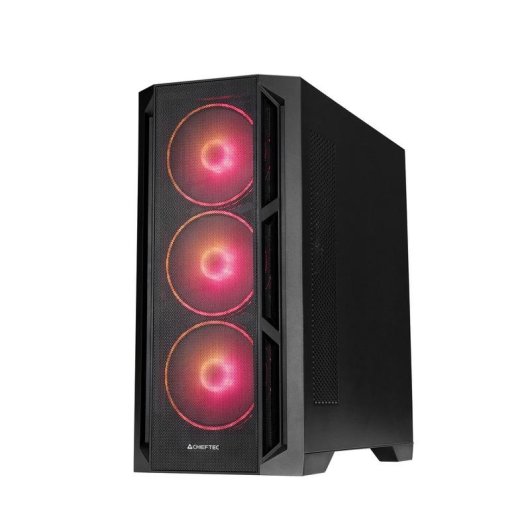 Boîtier PC Chieftec APEX LUMO Midi Tower Noir E-ATX RGB