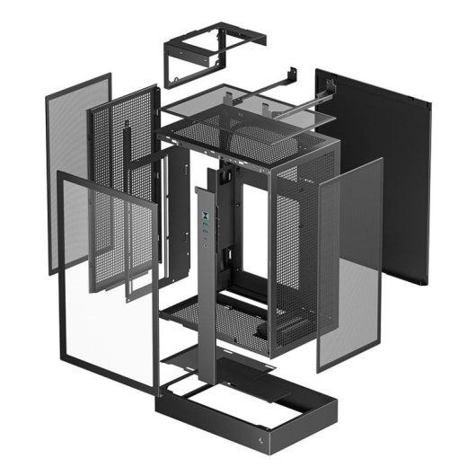 Caja PC DeepCool CH170 PLUS Torre Negro micro ATX Mini-ITX