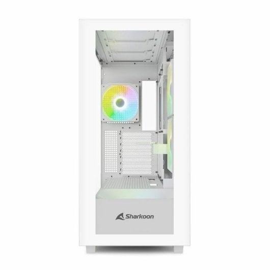 Case PC Sharkoon Rebel C60 RGB Bianca Vetro Temprato ATX