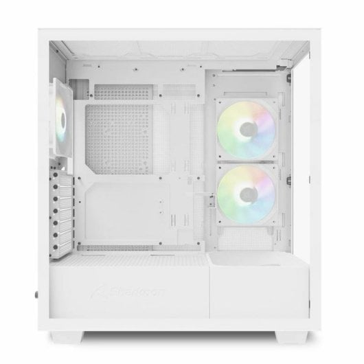 Case PC Sharkoon Rebel C60 RGB Bianca Vetro Temprato ATX
