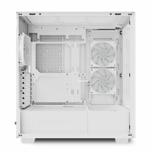 Case PC Sharkoon Rebel C60 RGB Bianca Vetro Temprato ATX