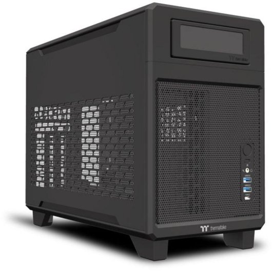 Caja PC Thermaltake TR100 Mini Tower Negro Mini-ITX