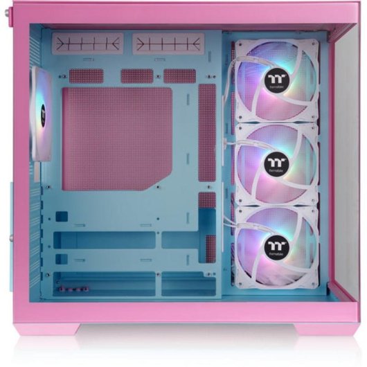 Caja PC Thermaltake View 380 TG ARGB Blanco Vidrio Templado ATX