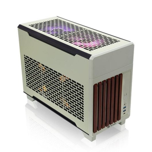Caja PC Thermaltake TR100 Mini Tower Verde Mini-ITX