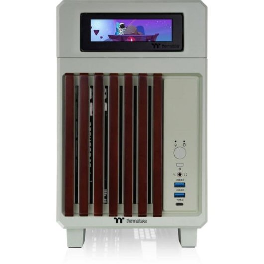 Caja PC Thermaltake TR100 Mini Tower Verde Mini-ITX