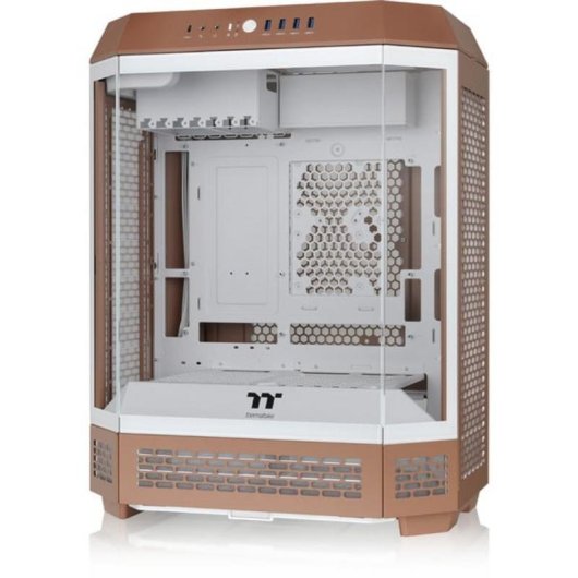 Caja PC Thermaltake The Tower 600 Moca ATX Vidrio Templado Gaming
