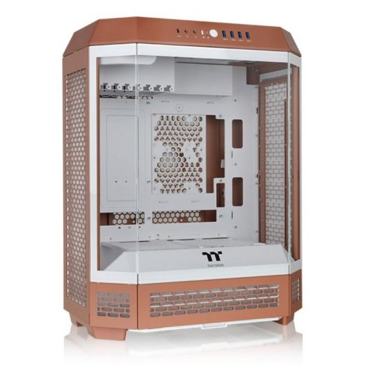 Caja PC Thermaltake The Tower 600 Moca ATX Vidrio Templado Gaming