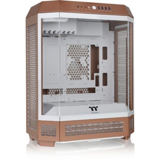 Caja PC Thermaltake The Tower 600 Moca ATX Vidrio Templado Gaming
