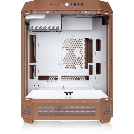 Caja PC Thermaltake The Tower 600 Moca ATX Vidrio Templado Gaming