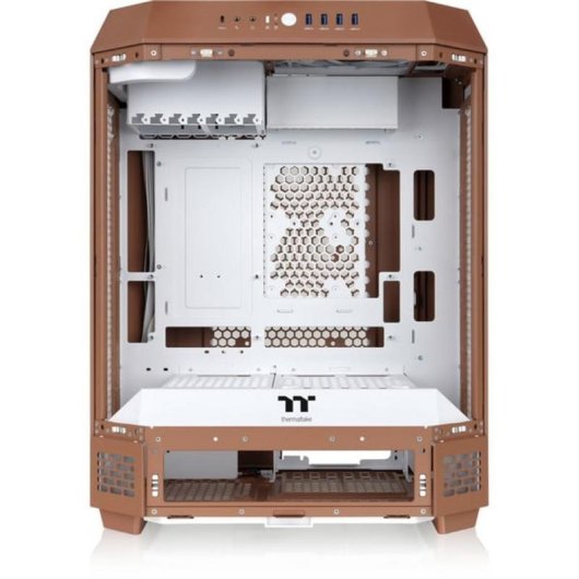 Caja PC Thermaltake The Tower 600 Moca ATX Vidrio Templado Gaming