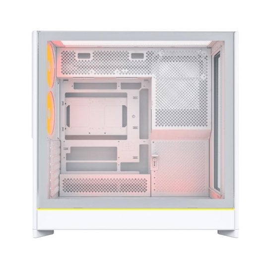 Caja PC Montech HS01 PRO Torre Midi Blanca Iluminación ARGB