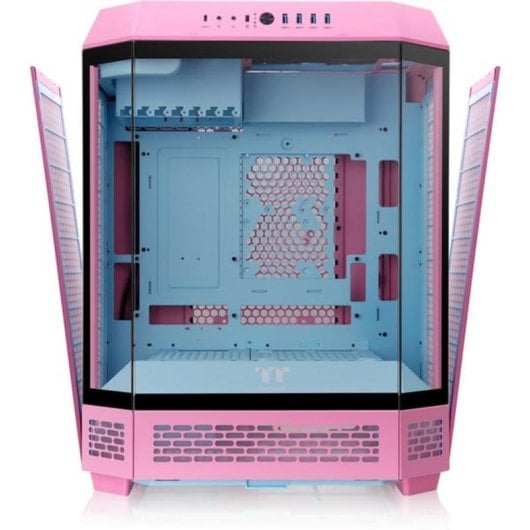 Caja PC Thermaltake Tower 600 Rosa ATX Vidrio Templado Gaming