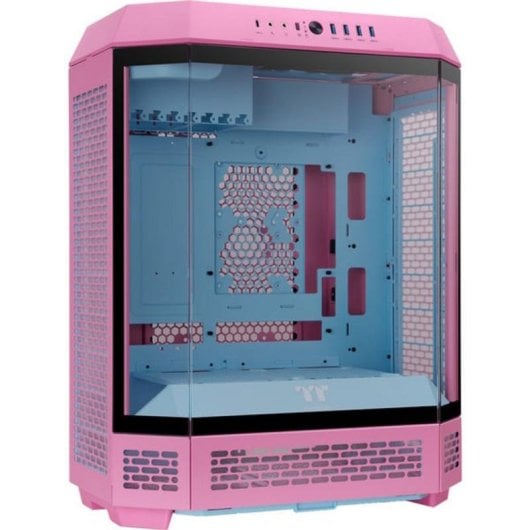 Caja PC Thermaltake Tower 600 Rosa ATX Vidrio Templado Gaming