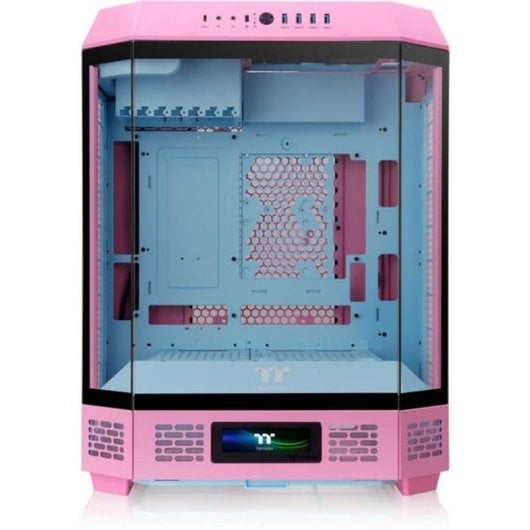 Caja PC Thermaltake Tower 600 Rosa ATX Vidrio Templado Gaming