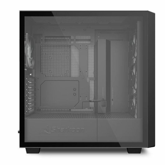 Case PC Sharkoon REBEL C70G RGB Full Tower Nero/Legno