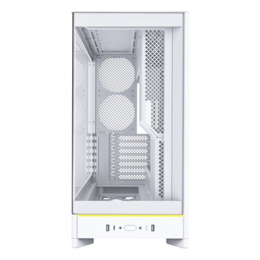 Boîtier PC Montech HS02 Midi Tower Blanc ATX/micro ATX/Mini-ITX Vitre Trempée