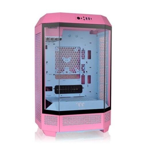 Caja PC Thermaltake Tower 300 Bubble Pink Micro Torre Rosa