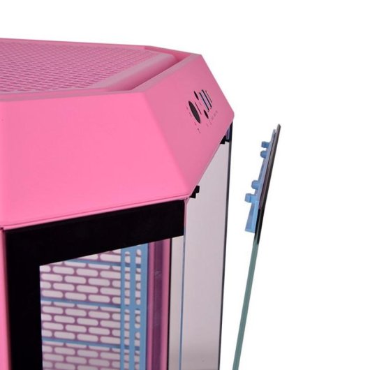 Caja PC Thermaltake Tower 300 Bubble Pink Micro Torre Rosa