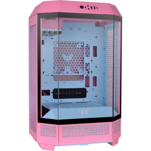 Caja PC Thermaltake Tower 300 Bubble Pink Micro Torre Rosa