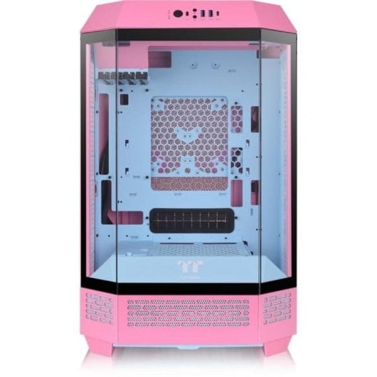 Caja PC Thermaltake Tower 300 Bubble Pink Micro Torre Rosa