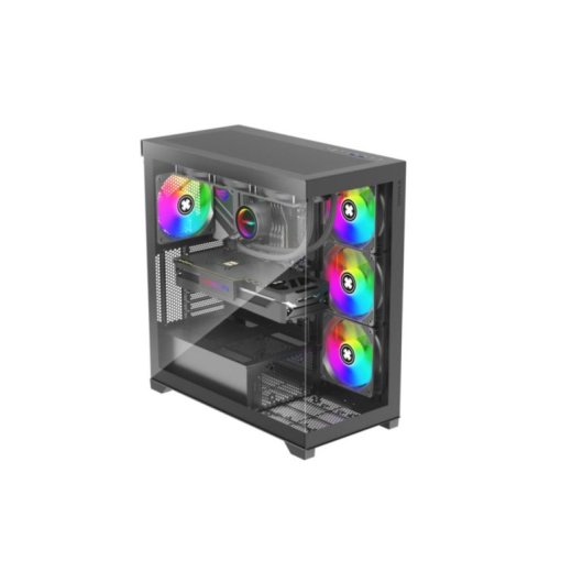 PC-Gehäuse Xilence XG171 Midi Tower ARGB Seitenfenster