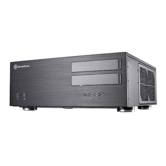 Caja PC Silverstone Grandia GD08 HTPC Negro ATX/EATX