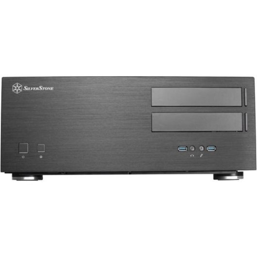 Caja PC Silverstone Grandia GD08 HTPC Negro ATX/EATX