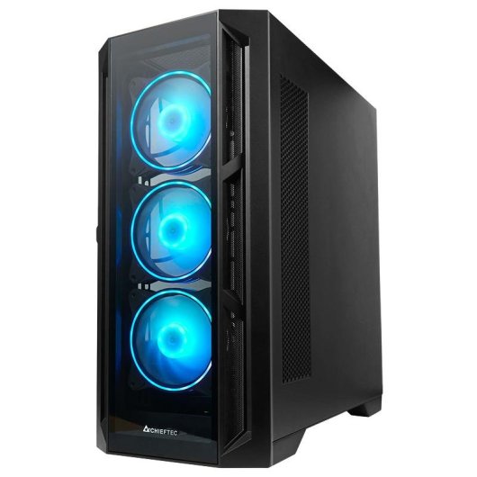 Caja PC Chieftec APEX GA-01B-TG-OP ATX Midi Tower Negro