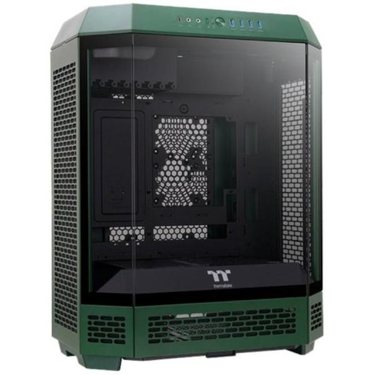 Caja PC Thermaltake Tower 600 Verde ATX Micro ATX Mini-ITX Vidrio Templado