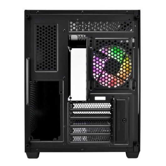 Boîtier PC FSP S380 Mini Tower mATX/mITX Noir ARGB Verre Courbé