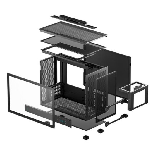Caja PC DeepCool CH160 PLUS Negro Micro ATX Mini-ITX