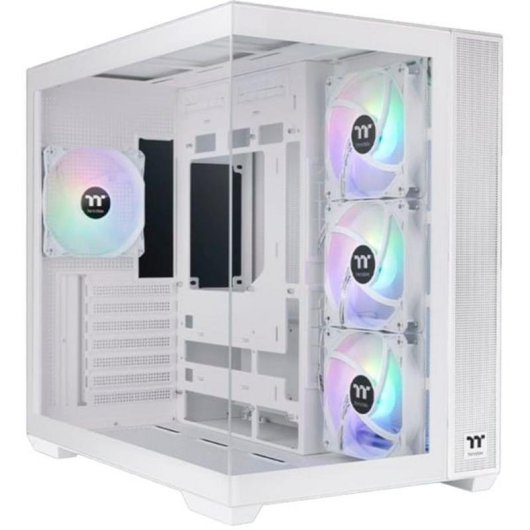 Caja PC Thermaltake View 380 TG ARGB Snow Midi Tower Blanca
