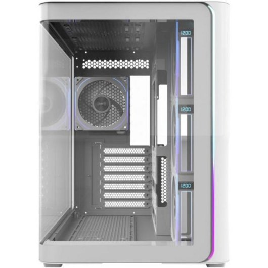 Boîtier PC FSP M580-WP Plus Midi Tower Blanc ARGB Verre Trempé