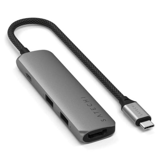 Hub Satechi 4 Ports 10 Gbps USB-C ST-P4SM HDMI 4K Power Delivery 100W
