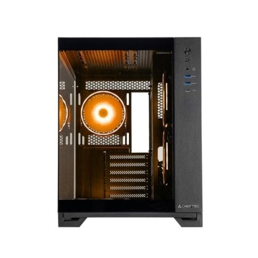Caja PC Chieftec Visio GM-30B-TG-OP Negra ATX/micro ATX Vidrio Templado
