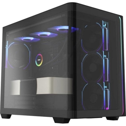Case PC FSP M580-BP Plus Midi Tower Nero ARGB Vetro Temperato