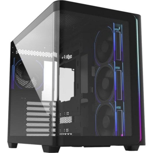 Case PC FSP M580-BP Plus Midi Tower Nero ARGB Vetro Temperato