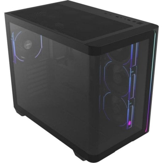 Case PC FSP M580-BP Plus Midi Tower Nero ARGB Vetro Temperato