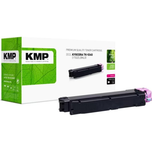 Cartucho de tóner compatible KMP Magenta para Kyocera TK5345M